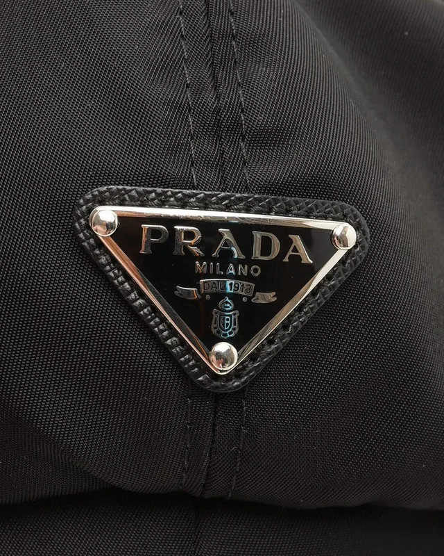 Prada Re-Nylon Newsboy Cap, Size M in Nylon from A Retro Tale, photo 4 of 5