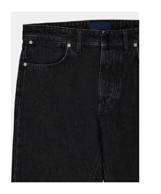Stone Island Logo Patch Straight-Leg Jeans, photo 2 of 2 from SENSER