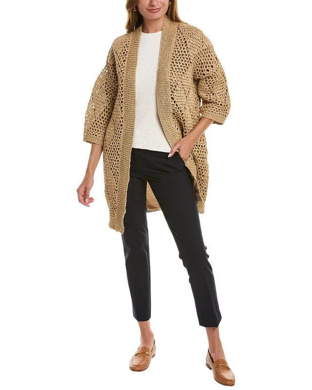 Brunello Cucinelli Cardigan in //asset2.ruecdn.com/images/sw/141553/1415536441_RLSW_multi.jpg, image 1 of 1 from Gilt