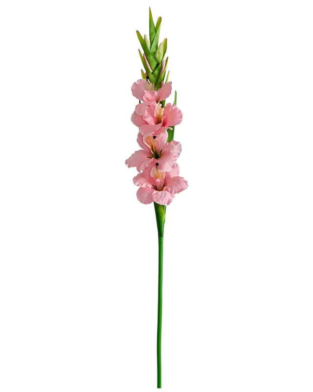 Nearly Natural Set of Three 45in Artificial Gladiolus Flower Stems, image 1 of 1 from Rue La La