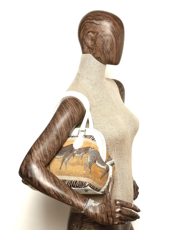 Fendi Selleria Zebra Bag in Canvas from A Retro Tale, photo 8 of 8