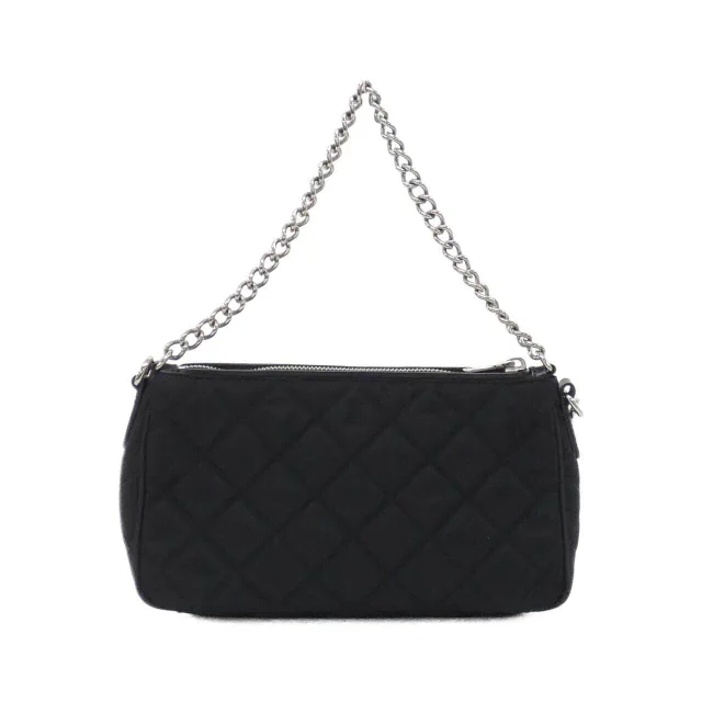 Prada Tessuto Impuntu Shoulder Bag in Black Nylon from LuxUness, photo 2 of 9