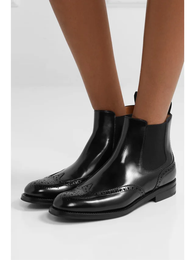CHURCH'S Ketsby glossed-leather Chelsea boots in Black, photo 2 of 2 from NET-A-PORTER (Canada)