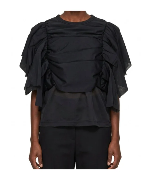 Comme des Garçons Ruffle Detailed Top, photo 4 of 6 from SENSER