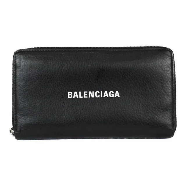 Balenciaga Long Wallet Black Leather in black Leather from Poshmark, photo 1 of 1