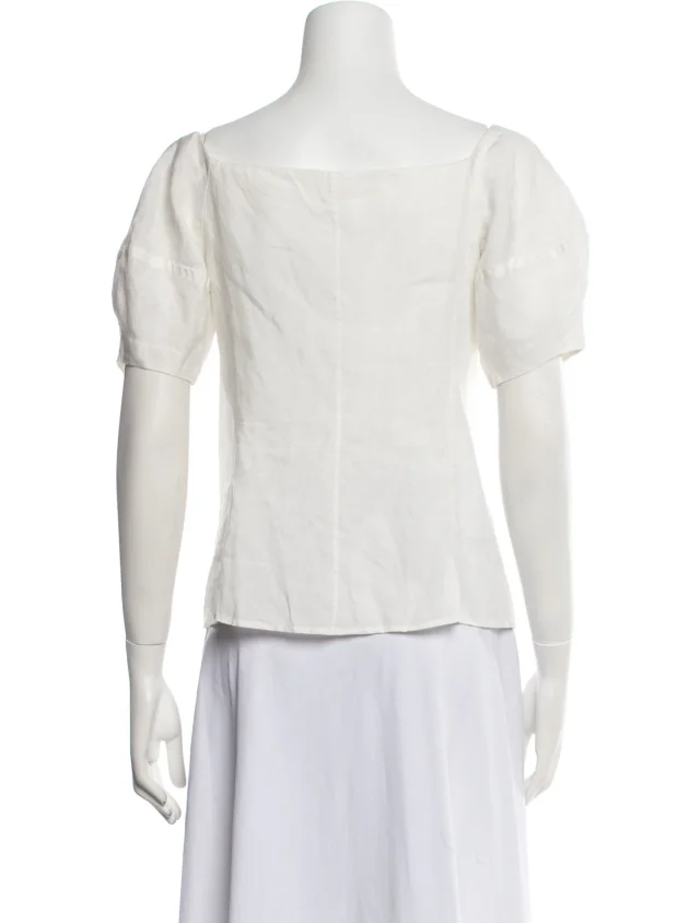 Chloé shirts & tanks in White from The RealReal, photo 3 of 4