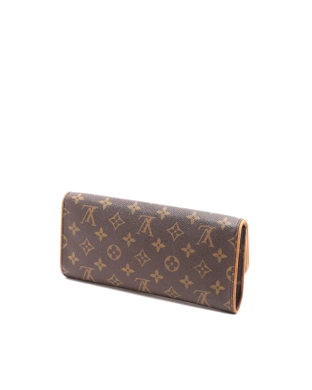 Louis Vuitton Monogram Pochette Twin GM Bag in Coated canvas from A Retro Tale, photo 3 of 10