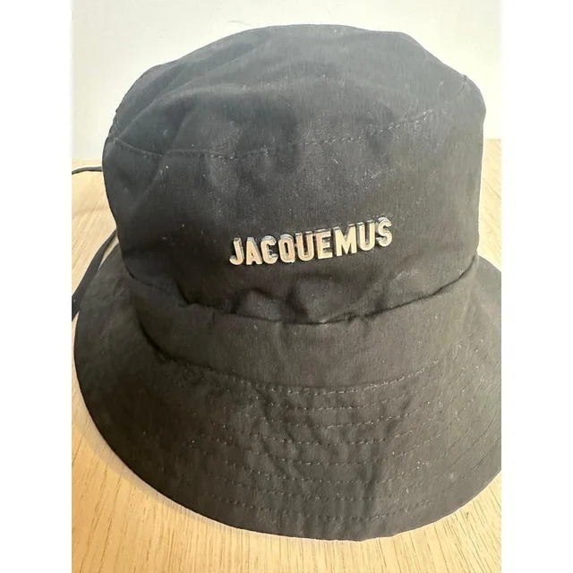 Jacquemus Women's Hat - Black in black from Depop, photo 1 of 1