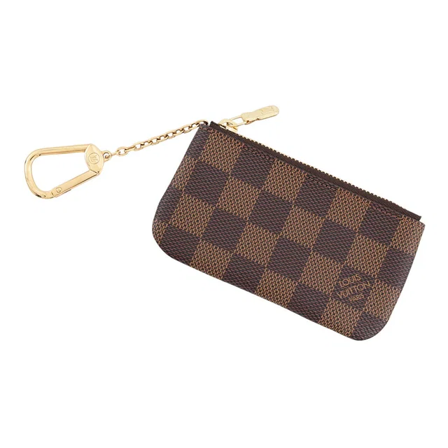 Louis Vuitton Pochette Cles BrownN62658 Damier Ebene Canvas in Brown Canvas from GALLERY RARE