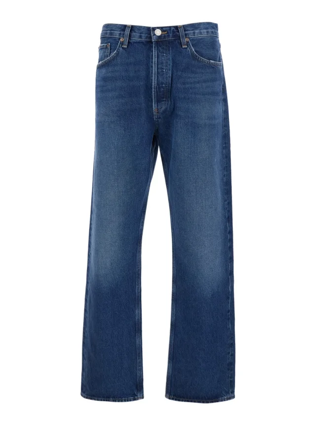 Agolde Blue '90's' Jeans with Five-Pocket Design in Denim for Men in Blue 100% Regenerative Cotton from Gaudenzi Boutique, photo 1 of 1