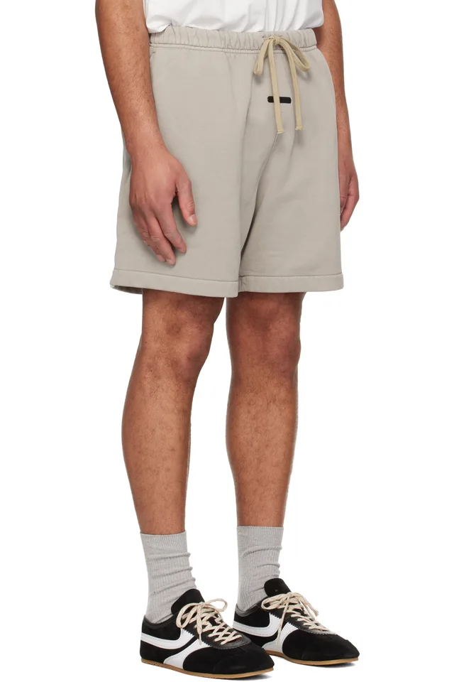 Fear of God ESSENTIALS Gray Training Classic Sweat Shorts, photo 2 of 4 from SSENSE