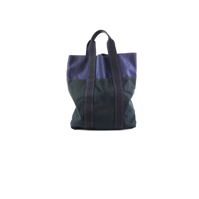 Hermès Tote Bag Navy in Navy Canvas from The Purse Affair
