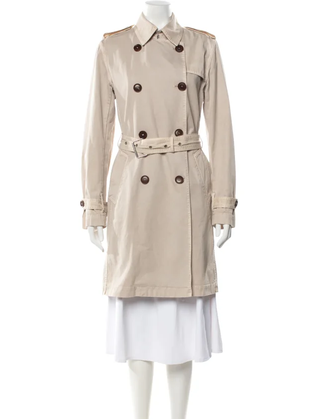 Moncler Trench Coat from The RealReal