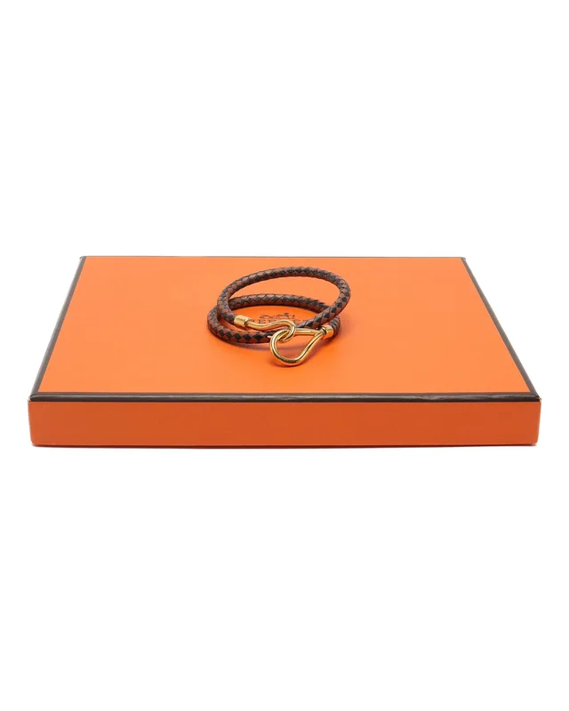 Hermès Jumbo Double Bracelet in Leather from A Retro Tale, photo 2 of 4