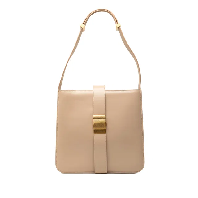 Pink Bottega Veneta Nappa Marie Shoulder Bag in Pink Nappa leather from Designer Revival