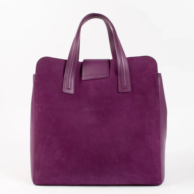 Delvaux Cardinal Santiag Nubuck Simplissime Tote Bag in Suede from Labellov, photo 4 of 8