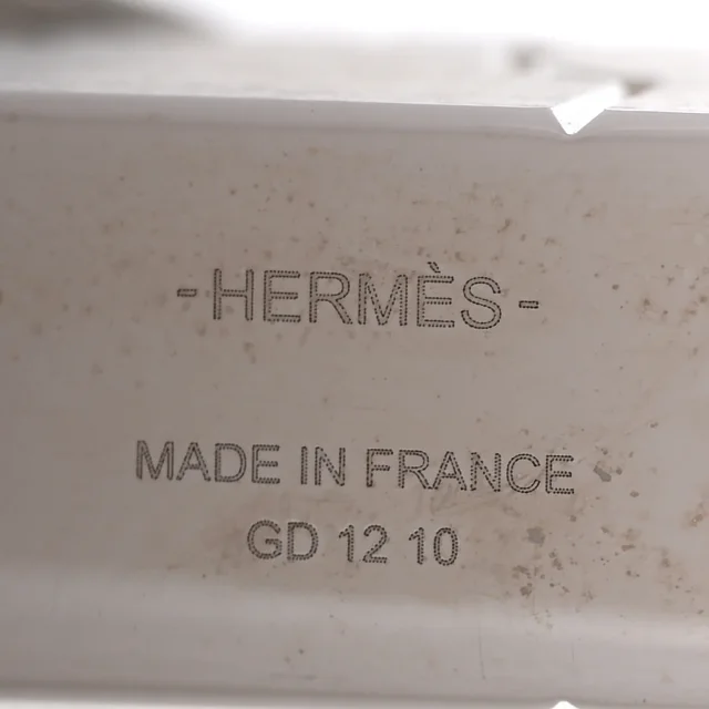 Hermès Palladium Cadenas Horse Key Ring from FASHIONPHILE, photo 3 of 5