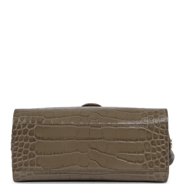 Chanel Barrel Clutch Bag in Green Calfskin from Madison Avenue Couture, photo 7 of 9