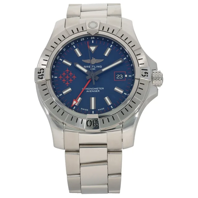 Breitling Avenger A32395 45mm Stainless Steel Watch from H&T