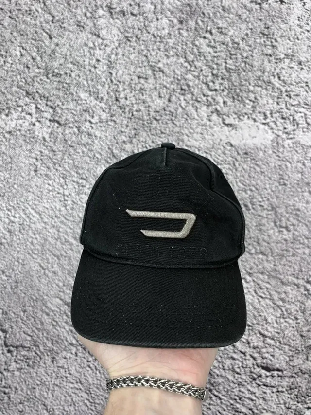 Diesel Baby Cap Logo Size 01 in black from Grailed