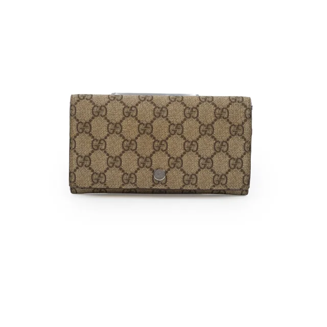 Gucci GG Supreme Canvas Continental Wallet Monogram in Canvas from The Purse Affair