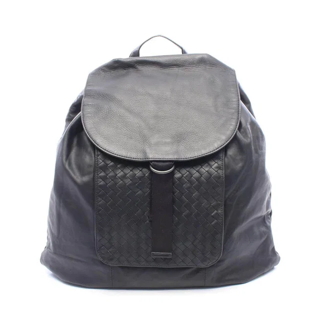 Bottega Veneta Intrecciato Leather Backpack in Woven leather from LuxUness