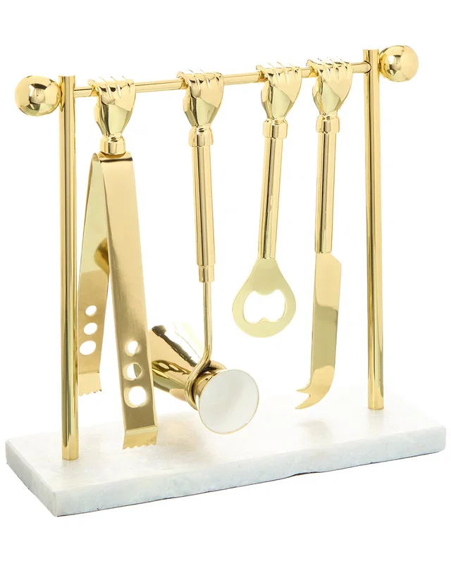 Jonathan Adler Barbell Barware Set, image 1 of 1 from Rue La La