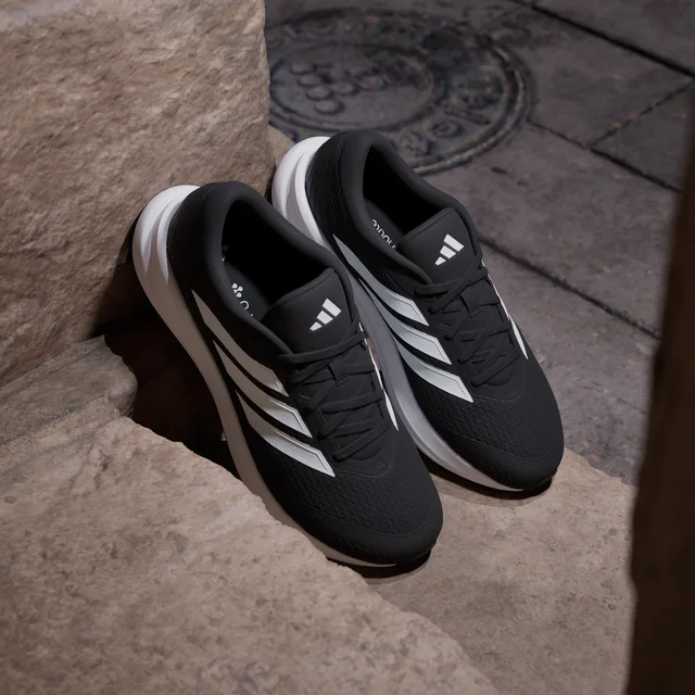 Adidas RUNFALCON 6 WIDE Shoes in Black, photo 4 of 8 from adidas (US)