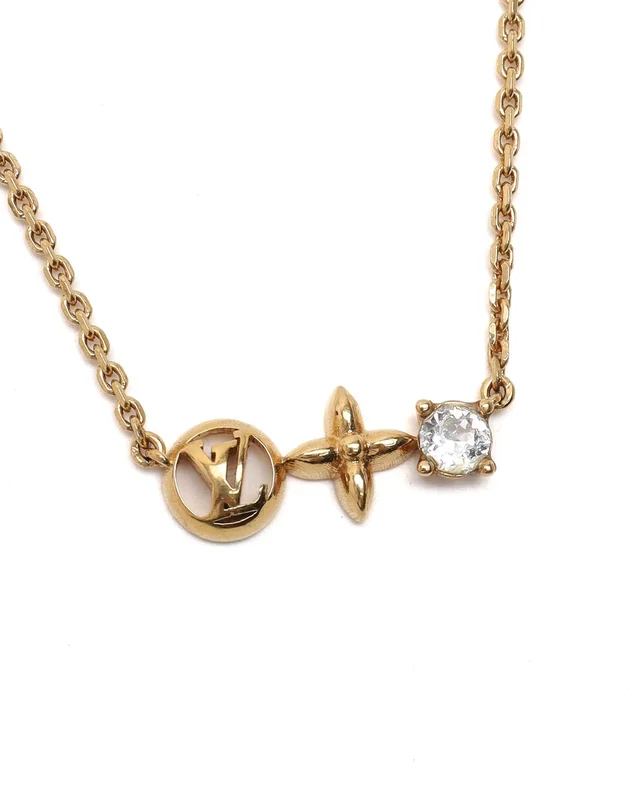 Louis Vuitton Petit Louis Necklace in Silk from A Retro Tale, photo 3 of 4