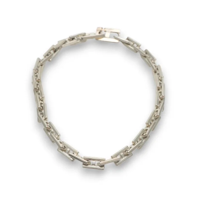 Hermès Hercules Bracelet Bangle Cuff 925 Sterling Silver in Silver from The Reluxe