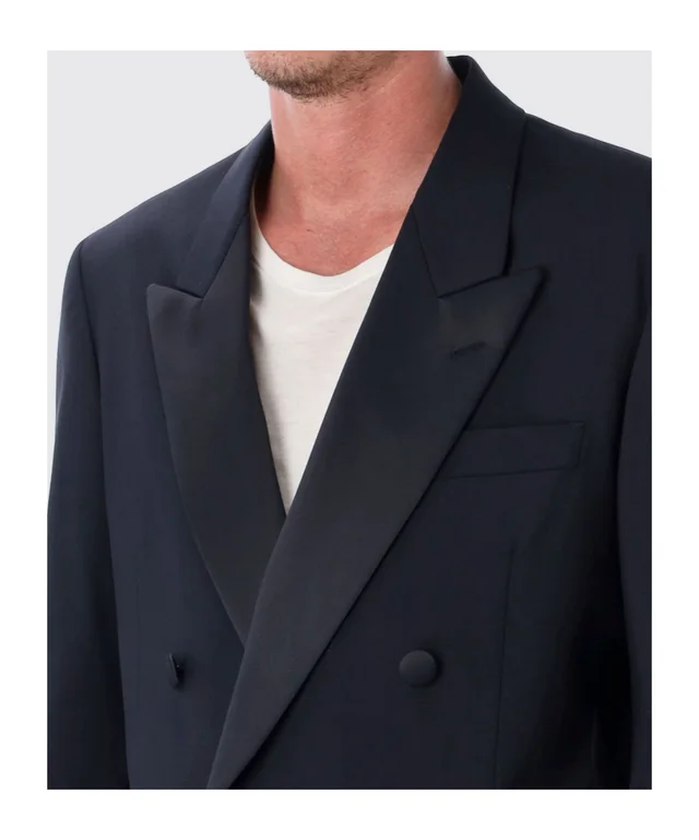 Lardini Double-Breasted Smoking Blazer, photo 3 of 3 from SENSER