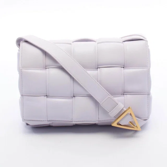 Bottega Veneta Padded Cassette Leather Shoulder Bag in Leather from LuxUness