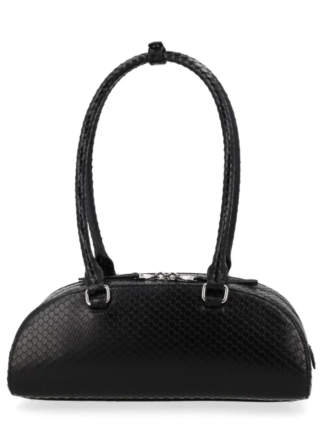 Diesel 1dr Dome Shoulder Bag — Black Pmu in Black from HEWI