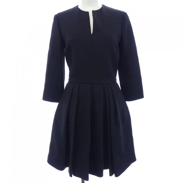 Dior Dress Black in Black Silk from The Reluxe