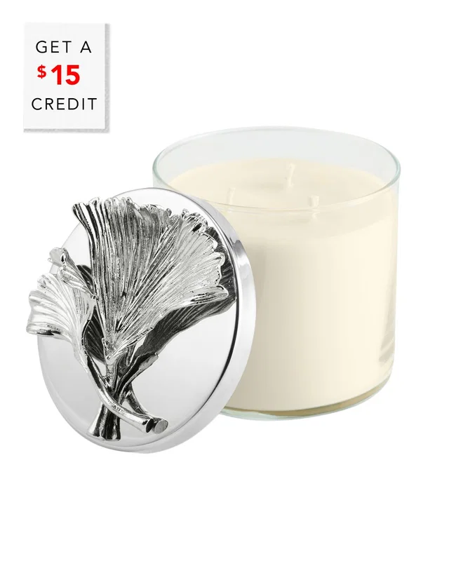Michael Aram Ginkgo Candle with $15 Credit, image 1 of 1 from Rue La La