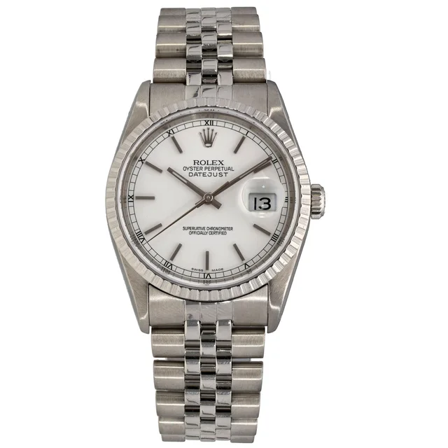 Rolex Datejust 16220 36mm Stainless Steel Watch from H&T