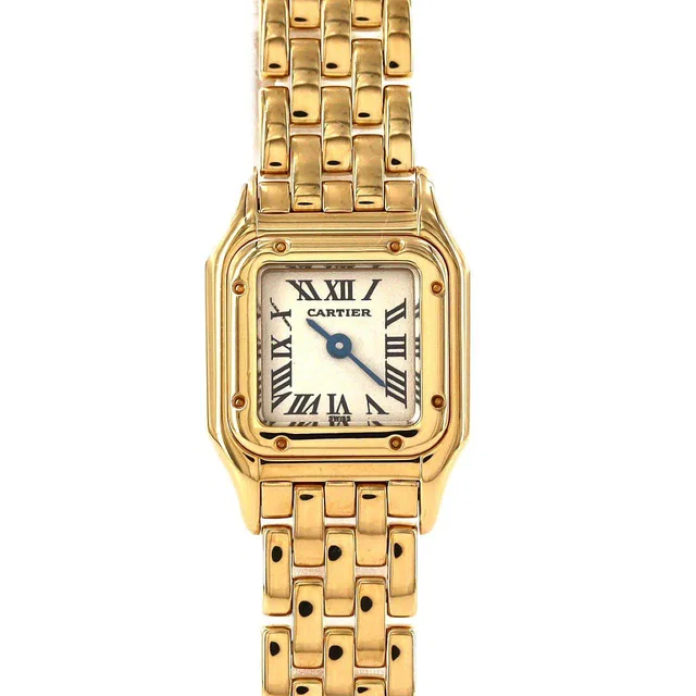 Cartier Mini Panthere Yellow Gold Quartz in Yellow from LuxUness