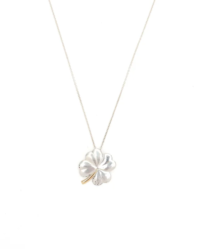 Tiffany & Co. Four Leaf Clover Necklace from A Retro Tale