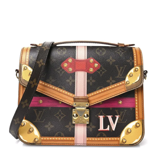 Louis Vuitton Summer Trunk Pochette Metis Monogram Leather - Brown in Brown Leather from H&T