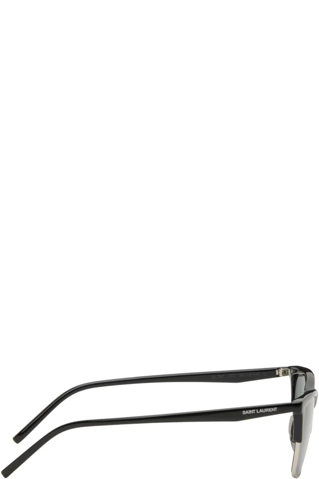 Saint Laurent Black SL 767 Sunglasses, photo 2 of 4 from SSENSE