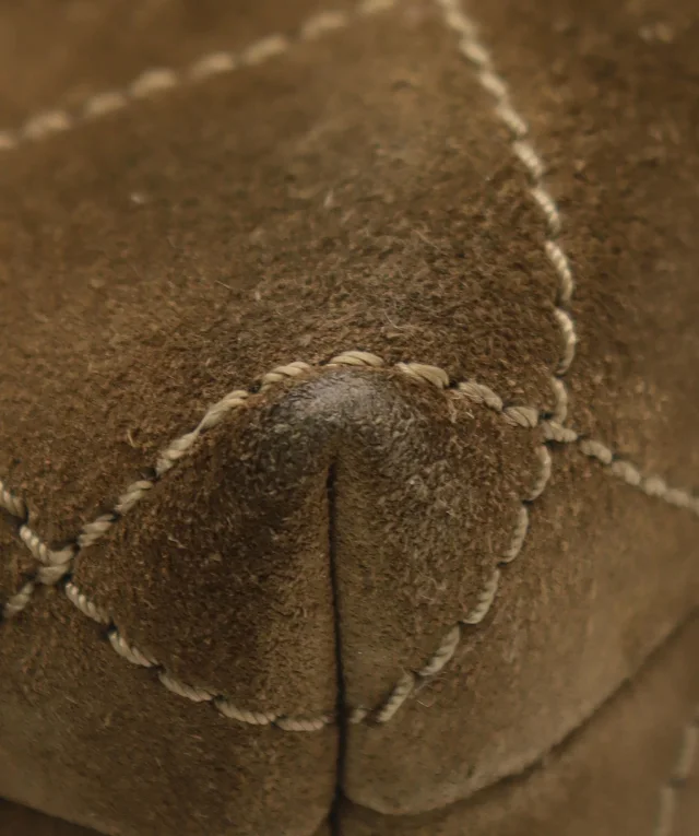 Chanel Shoulder Bag Paris-Salzburg Medium Suede Brown in Brown Suede from Luxury Promise, photo 17 of 19