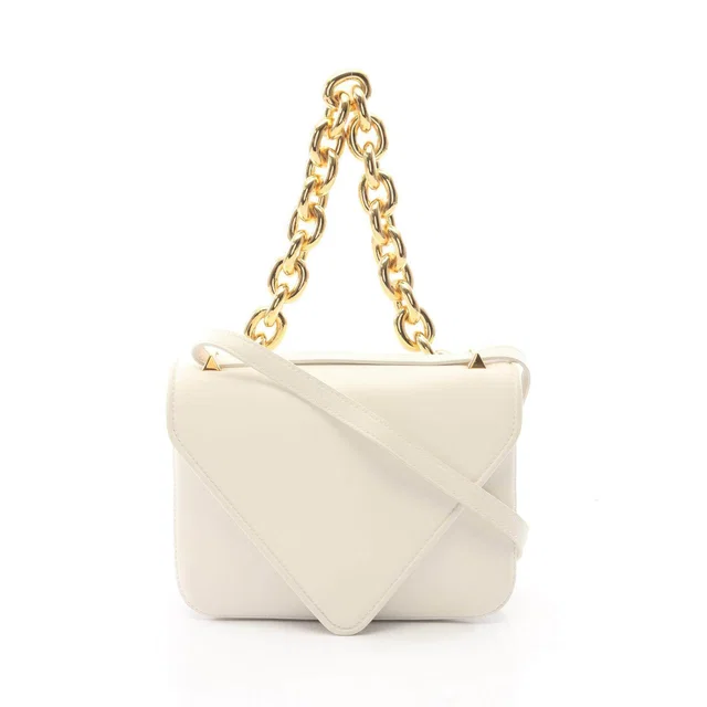 Bottega Veneta Mount Small Leather 2way Handbag in Leather from LuxUness