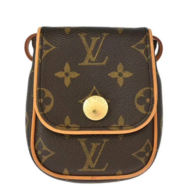 Louis Vuitton 2005 Monogram Pochette Cancun Shoulder Bag M60018 in Coated canvas from AMORE Vintage Tokyo