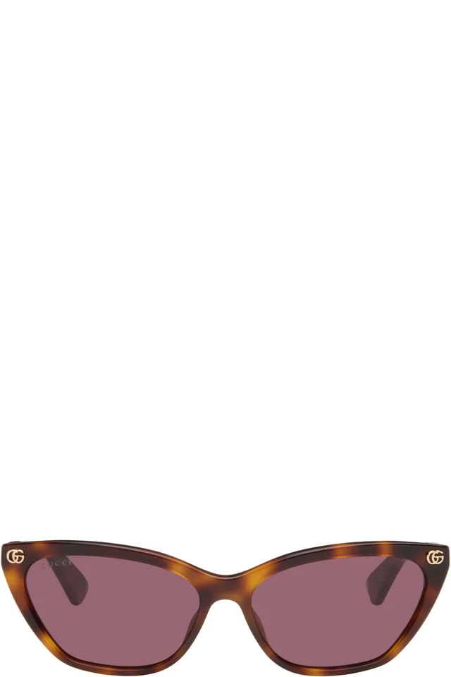 Brown Cat Eye Sunglasses