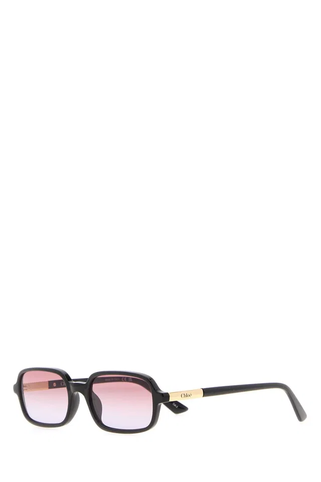 Chloé Glasses Sunglasses — Black Exterior: Acetate in Black from HEWI