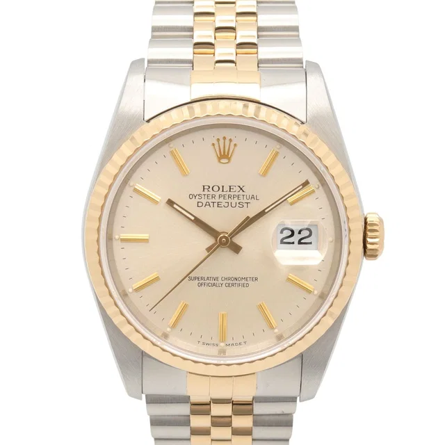 Rolex Watch Datejust Sil BA 18k Stainless Steel from The Reluxe
