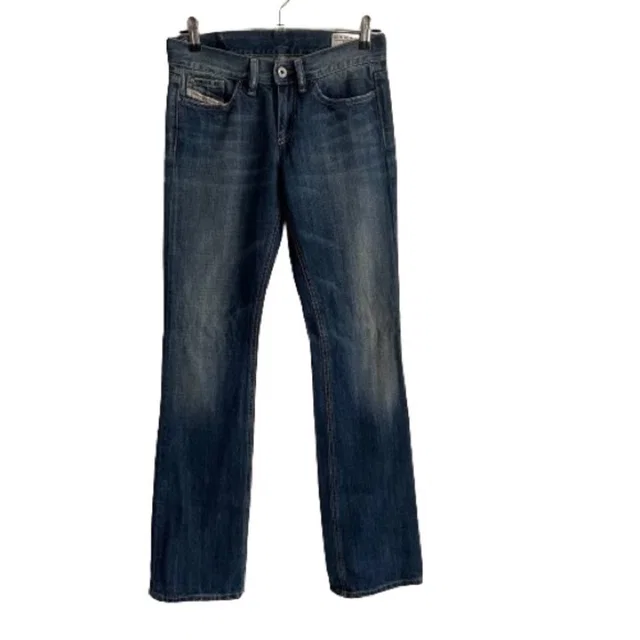 Diesel Women's Dark Blue Boot Cut Jeans in blue from Poshmark