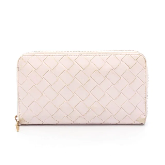 Bottega Veneta Intrecciato Leather Long Wallet in Woven leather from LuxUness