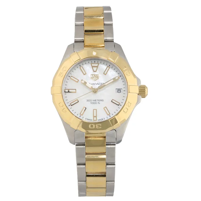 TAG Heuer Aquaracer WBD1320 32mm Bi-Colour Watch from H&T