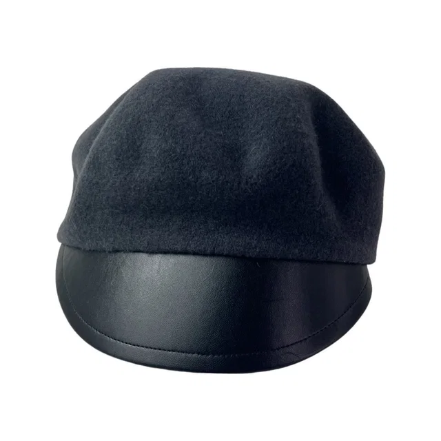 Dior Grey Cap in Grey 100% wool, Lambskin, Leather, Wool from Reowned